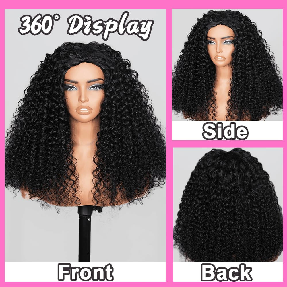 OWNROSE half wig invisible-hairline look blends seamlessly with your hair for an undetectable finish.
