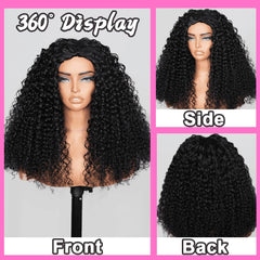 OWNROSE half wig invisible-hairline look blends seamlessly with your hair for an undetectable finish.