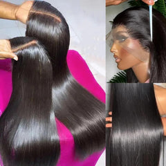OWNROSE pre-plucked hairline detail with baby hairs for natural framing