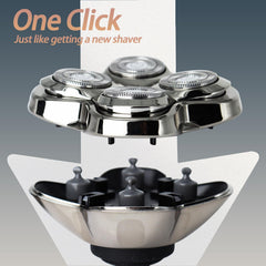 OXSITO Pro 4 head for Silver Pro front view—balanced contour adaptation for smooth results
