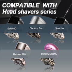 OXSITO Pro 4 heads stainless steel blades delivering durable sharpness for daily use