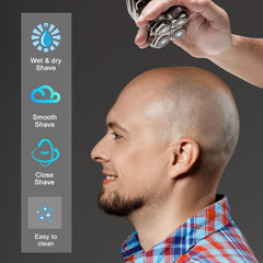 OXSITO Pro4 platinum pro blade rust-proof durability for body shaving.