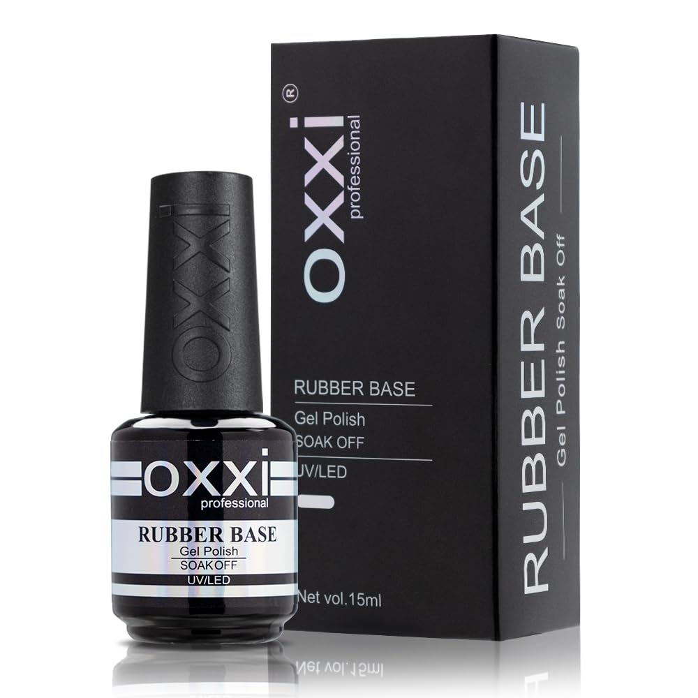 Sealed nail surface protected by rubber base gel film during color application