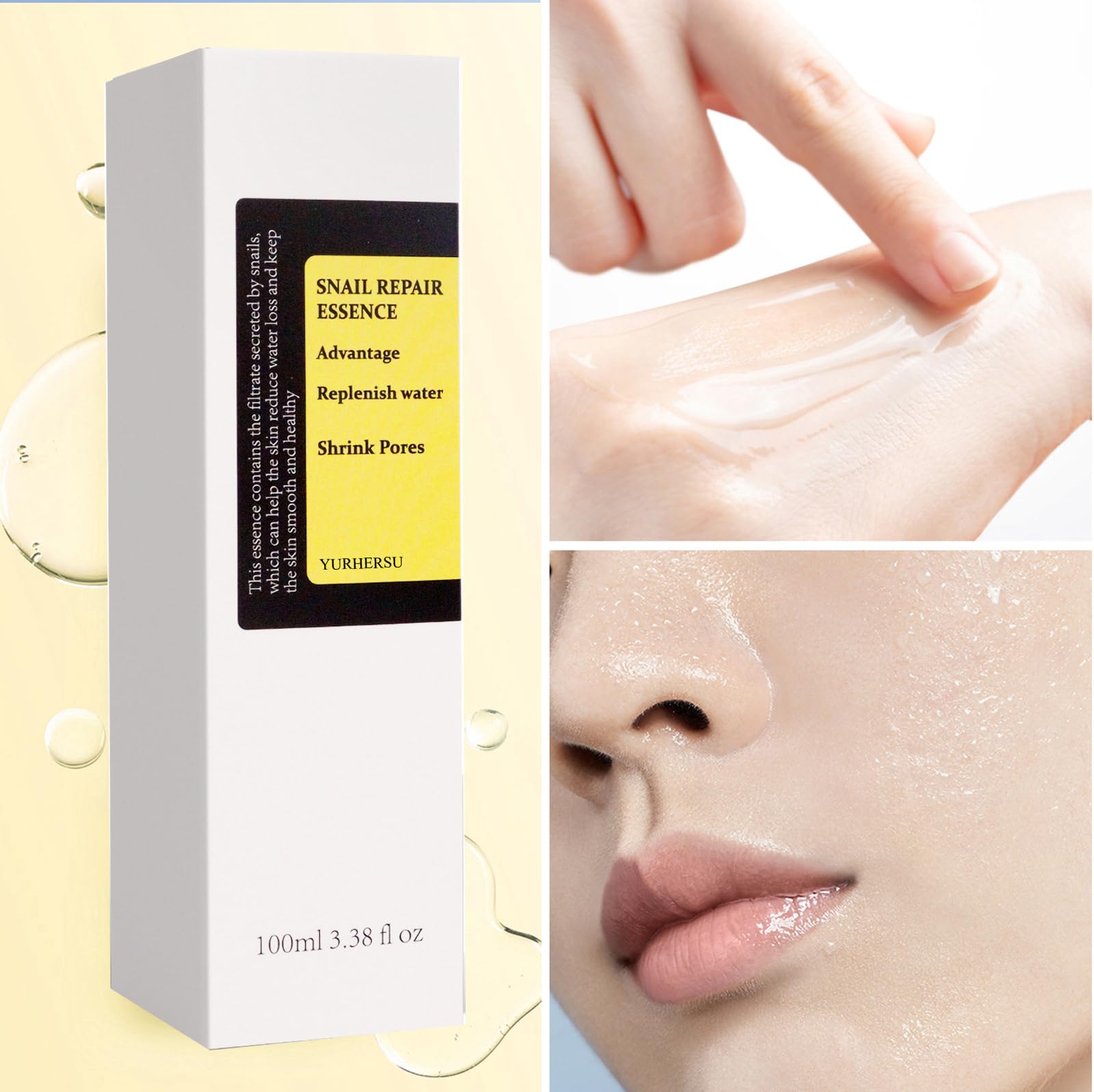OYUFO snail mucin essence packaging front view