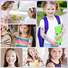 Ozepao waterproof kid tattoos ideal for beach or poolside play and events.