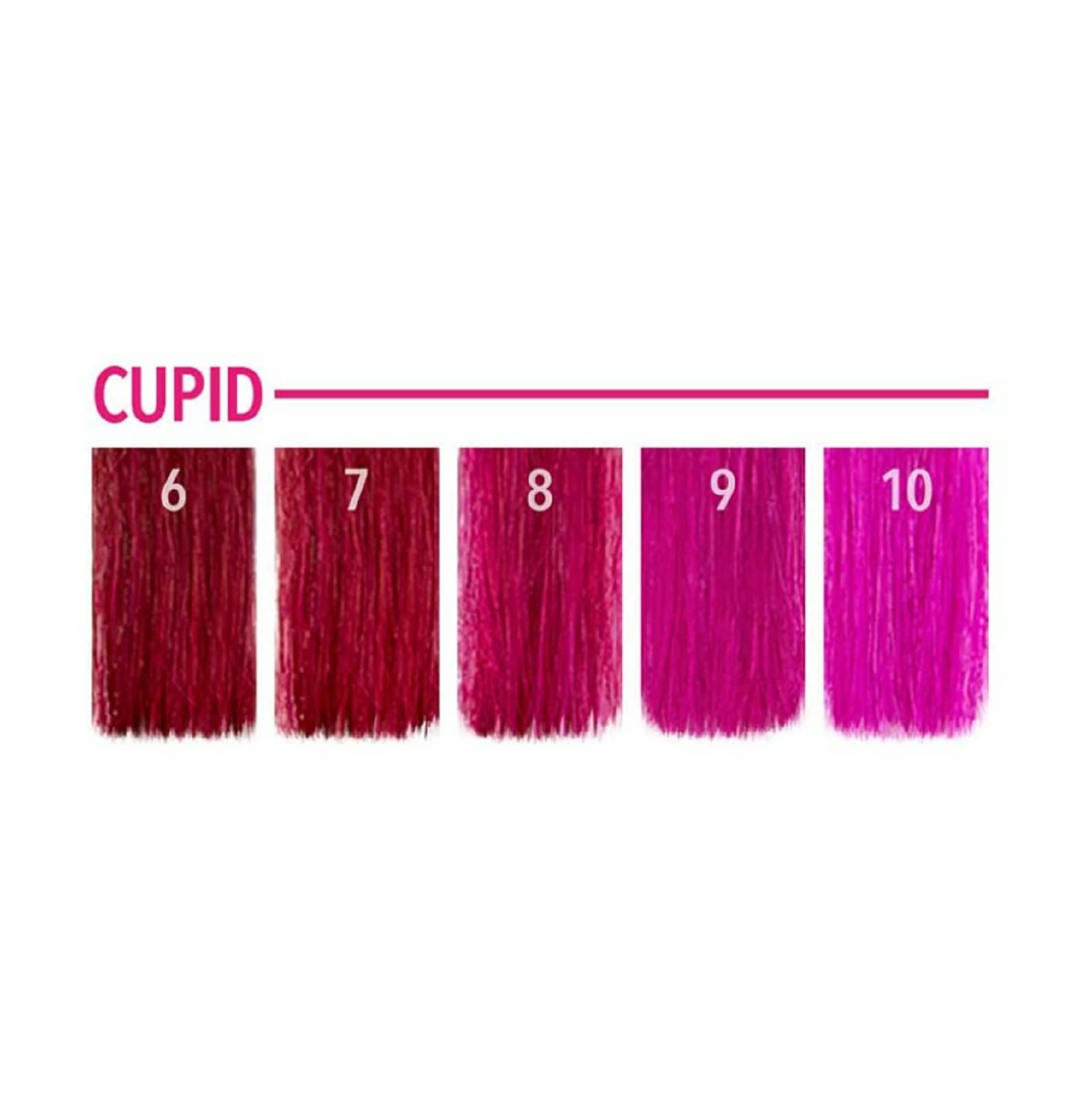 P.R. Pulp Riot Cupid pre-lightened color result with bright tone