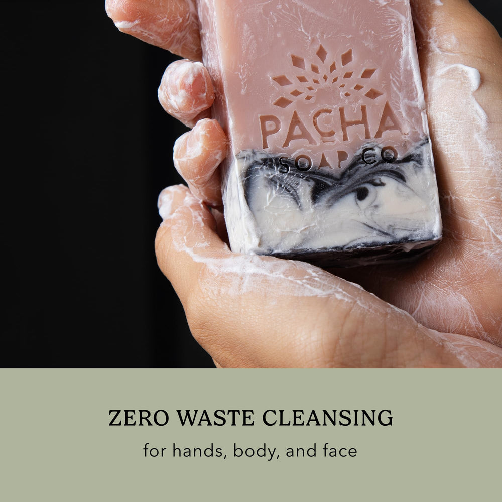 Pacha Soap Co Pacha Peaces French Lavender mini-bar, calming lavender aroma for relaxation