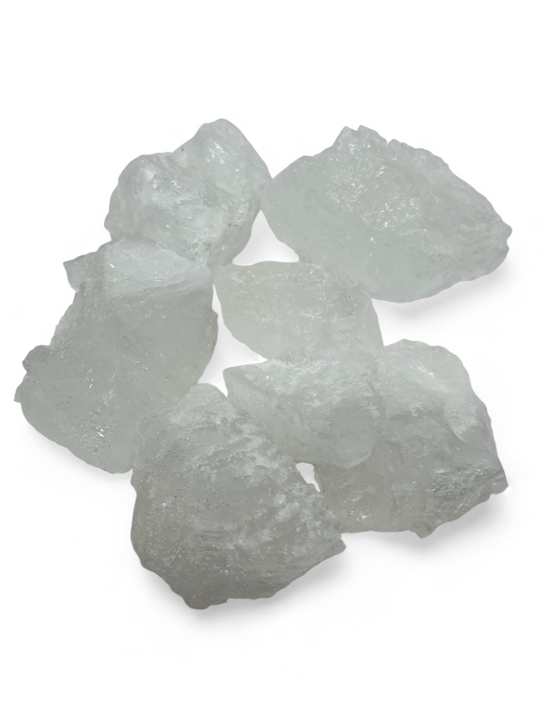 Pachamama Essentials alum stone application on skin for odor control.