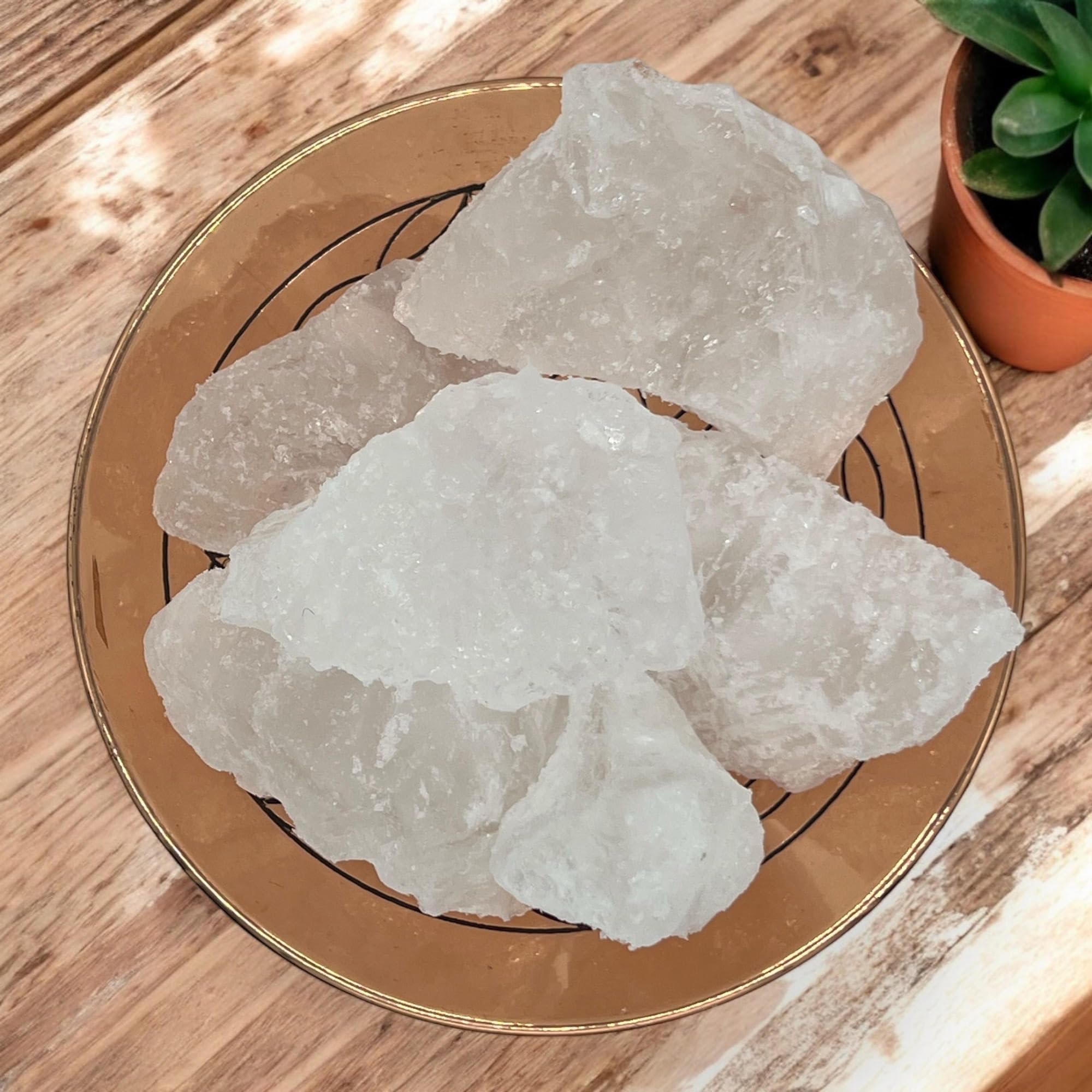 Pachamama Essentials alum stone natural-preservation suggests timeless mineral for everyday care.