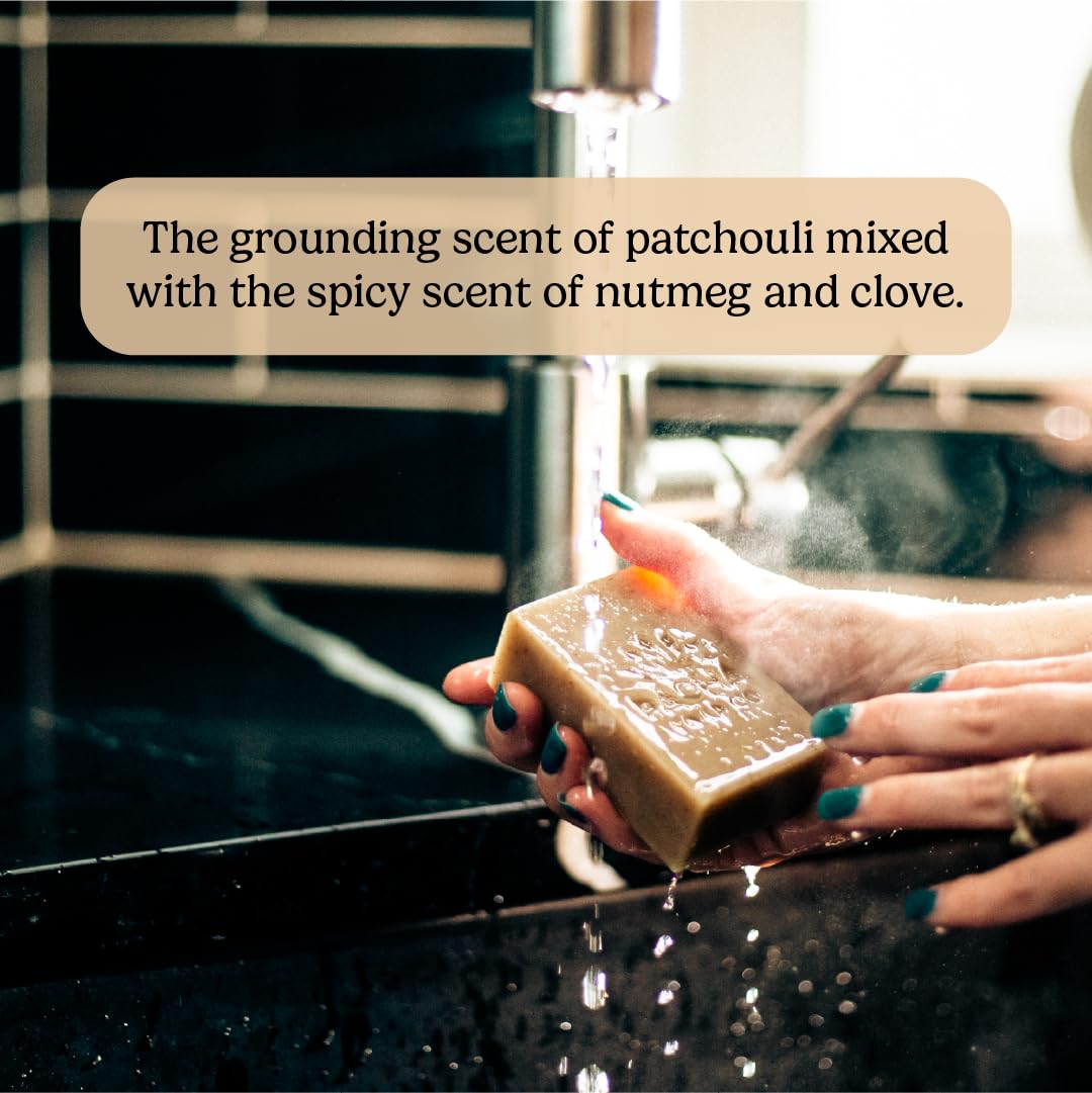 Pacha Soap Co Dirty Hippie Bar Soap fresh bar eases post-workout routines