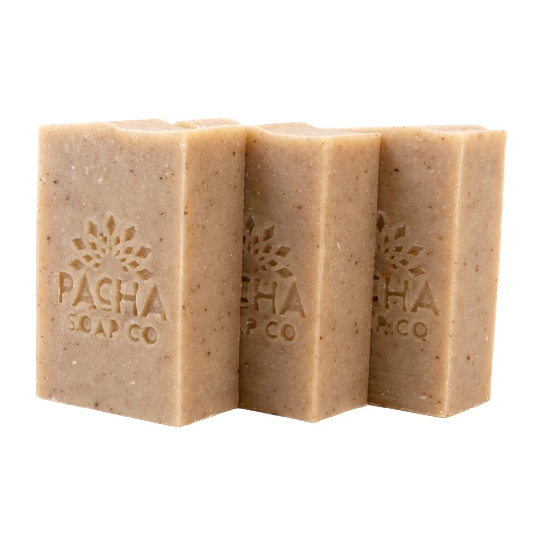 Pacha Soap Co Dirty Hippie Bar Soap patchouli-nutmeg-clove lather for grounding cleanse
