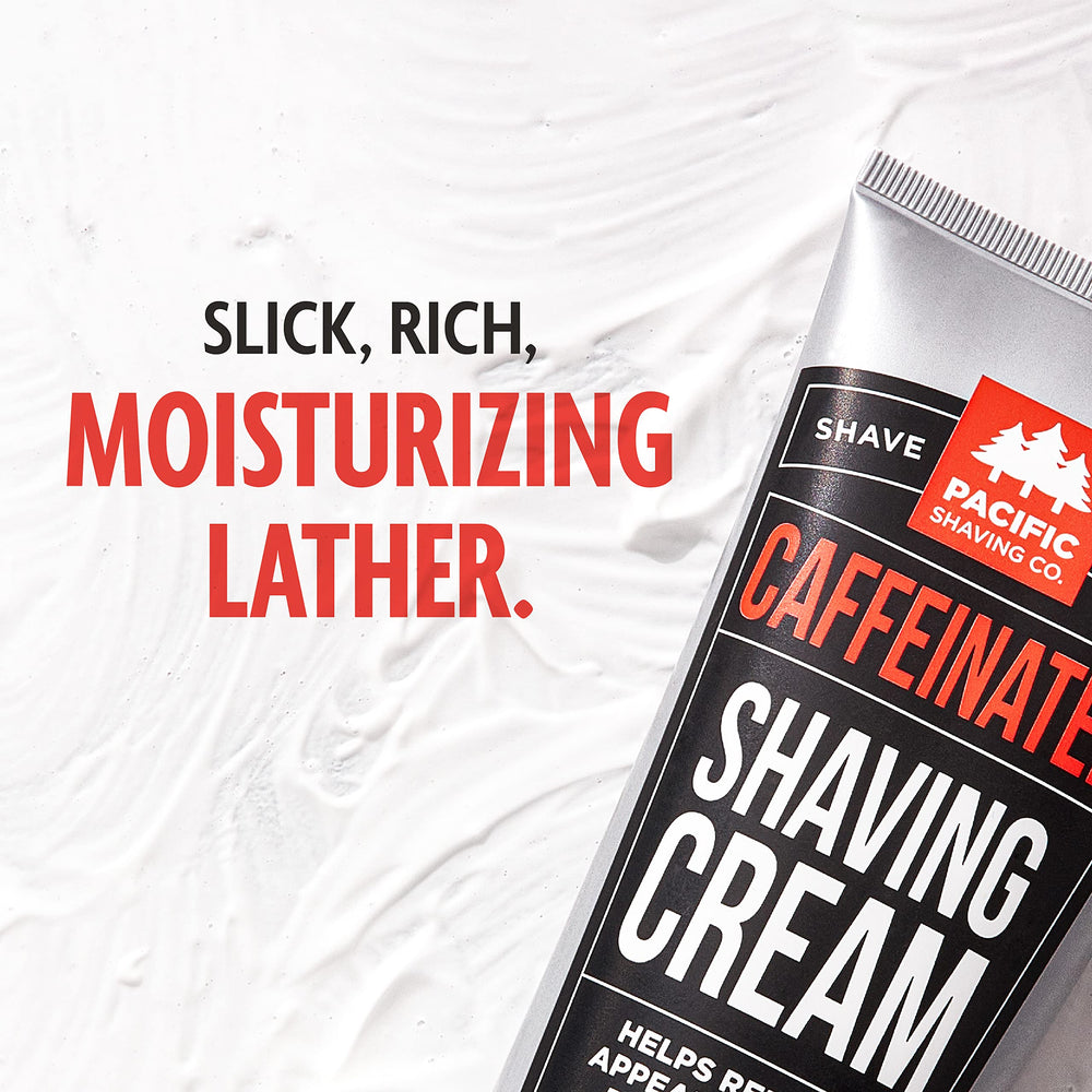 Pacific Shaving Company spearmint closeup evokes refreshing cooling during shave.