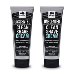 Pacific Shaving Company clean shaving cream jar front for sensitive skin hydration