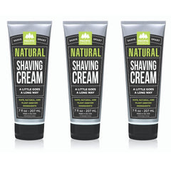 Pacific Shaving Company natural shaving cream with shea butter for sensitive skin hydration.