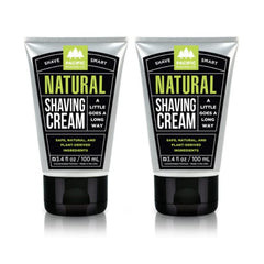 Pacific Shaving Company natural shaving cream close-up with shea butter for smooth glide.