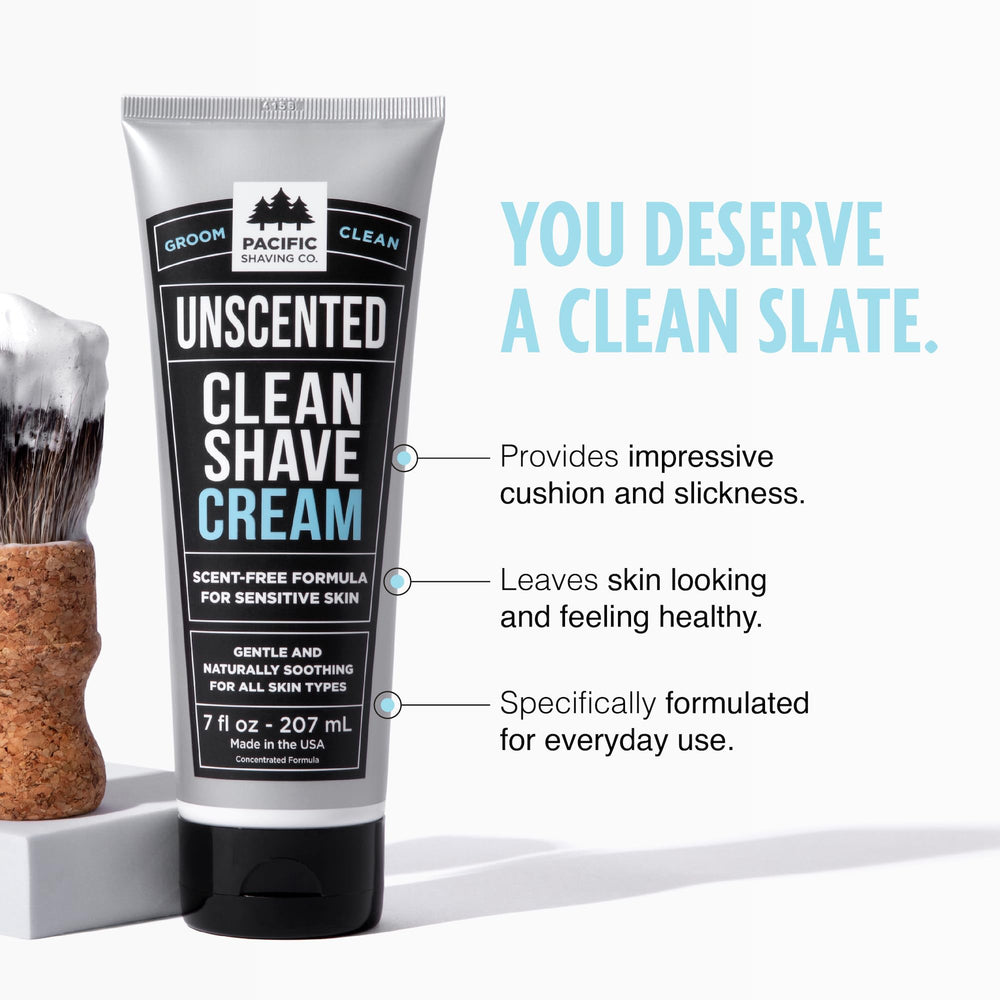 Pacific Shaving Company Shea butter ingredient visual highlights nourishing moisturizers