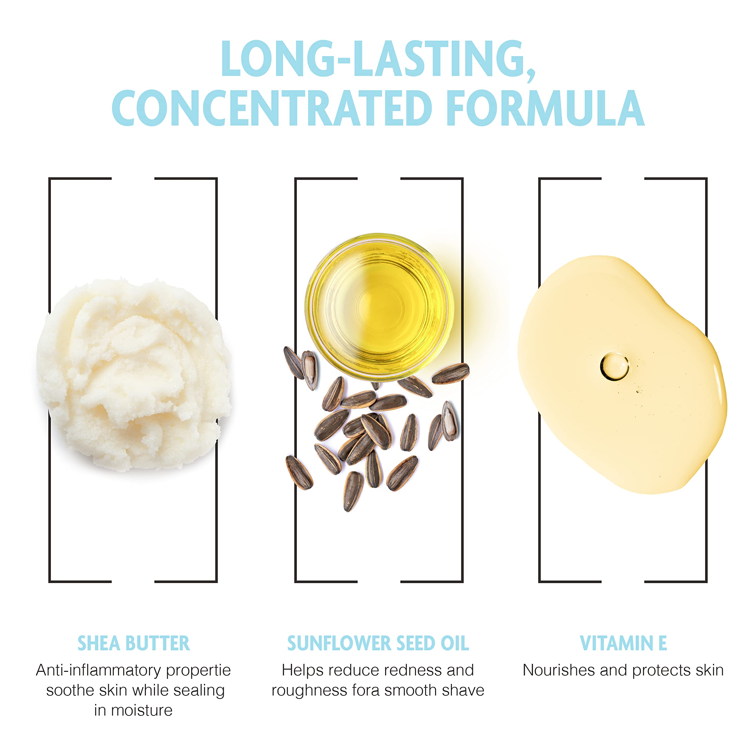 Pacific Shaving Company Vitamin E image shows moisturizing skin benefits