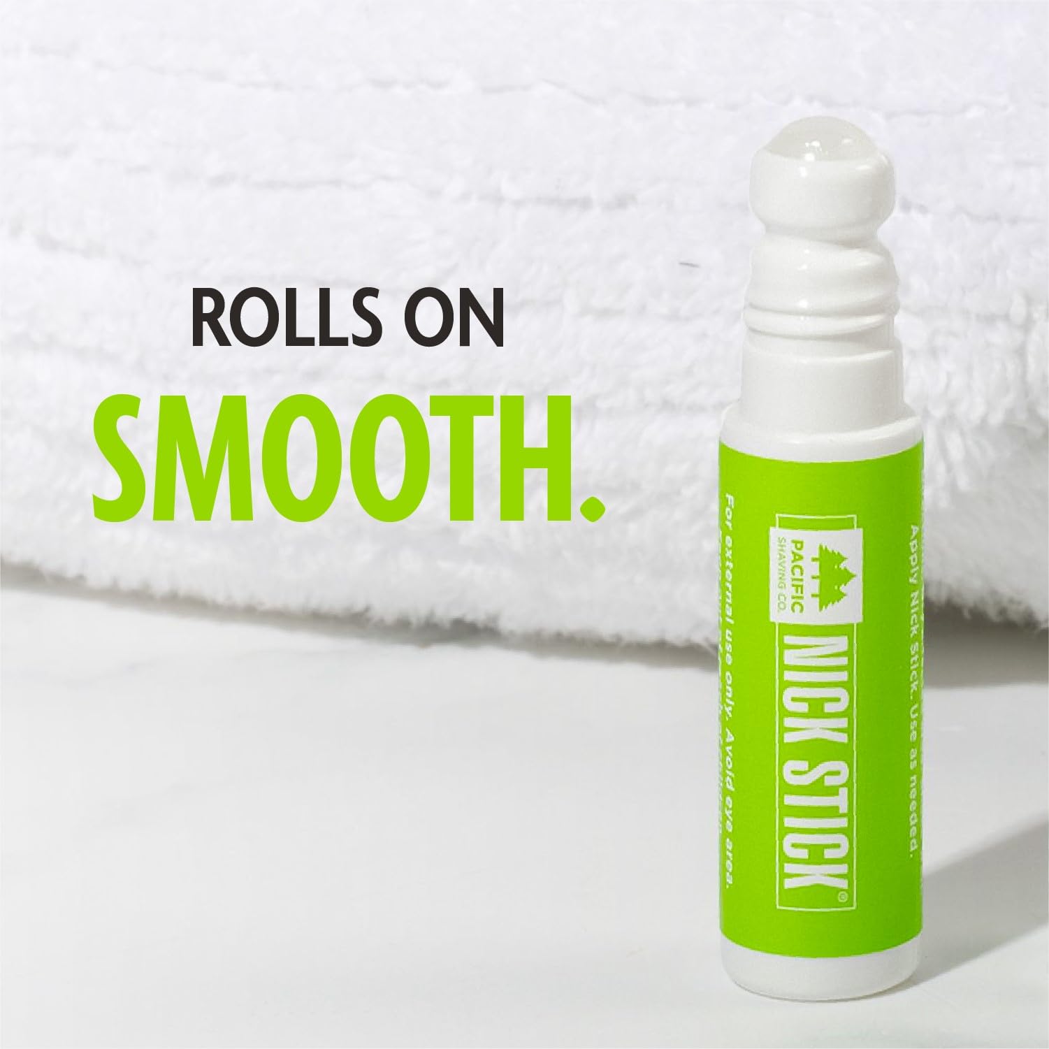 Pacific Shaving Nick Stick with aloe vera offers calming moisture during quick touch-ups.