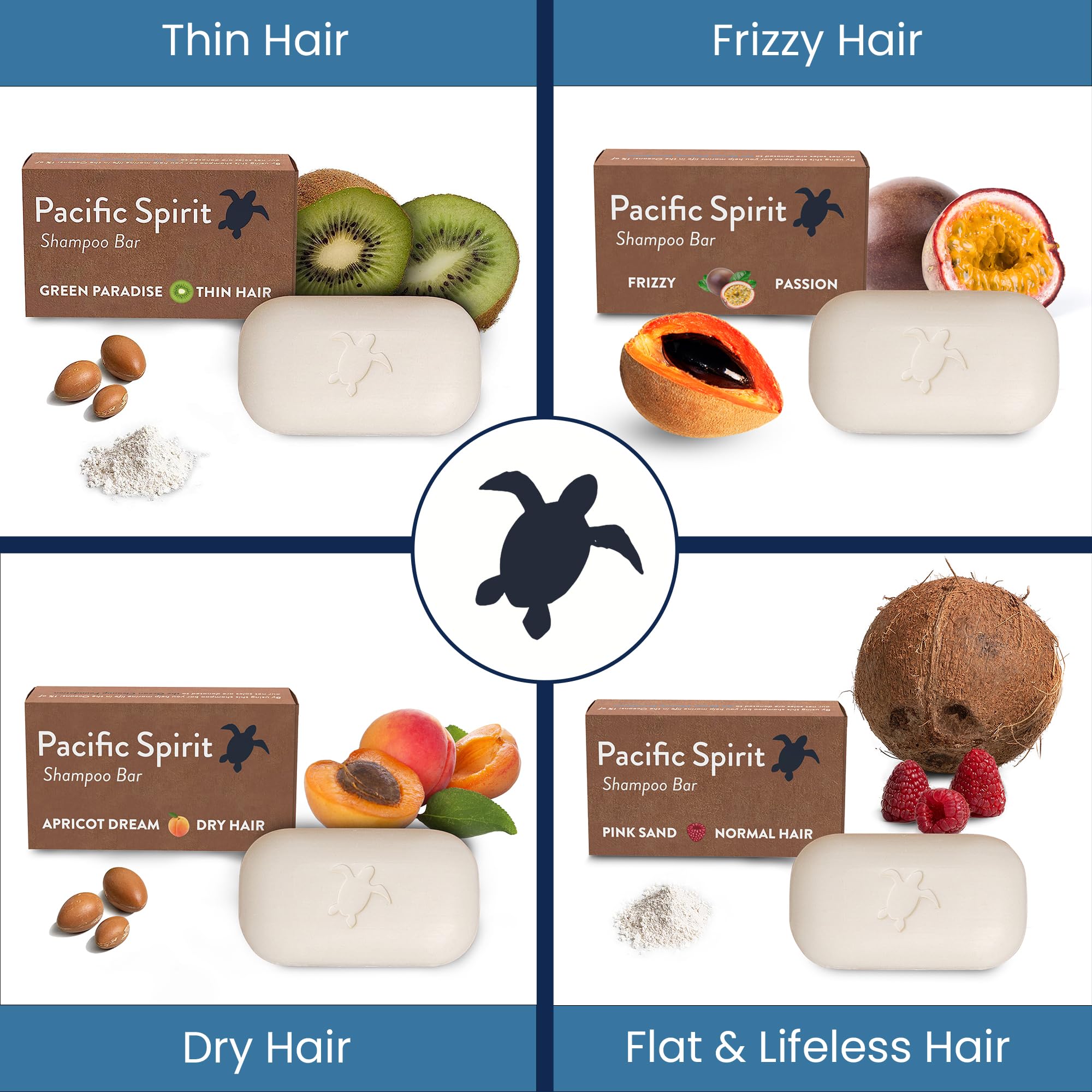 Pacific Spirit two-in-one clean image highlights cleansing and conditioning in one step