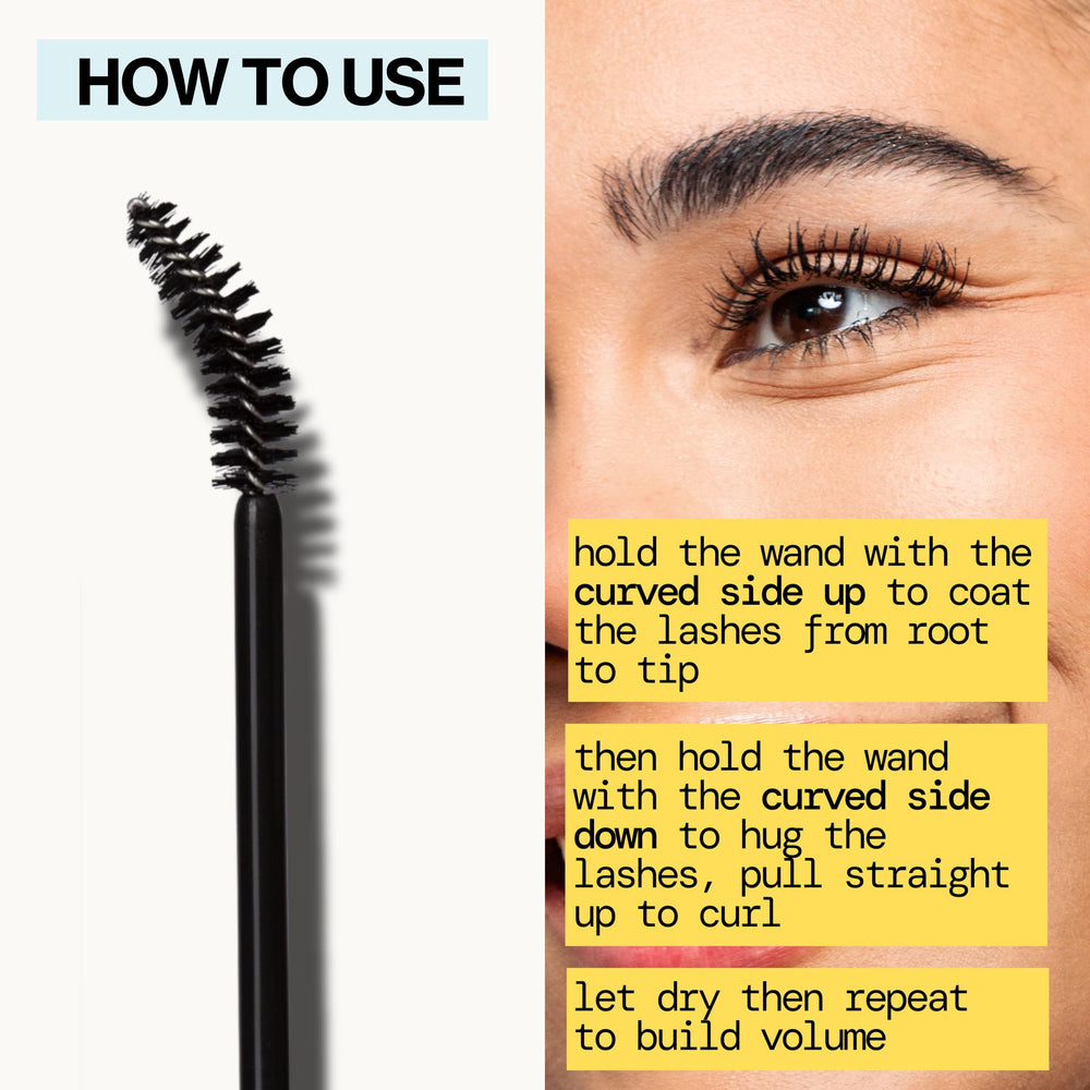 Pacifica Activist Curling Mascara vegan cruelty-free logo on box