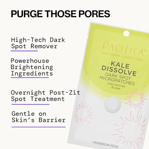 Pacifica dark spot micropatches micro-cones close-up delivering actives beneath skin
