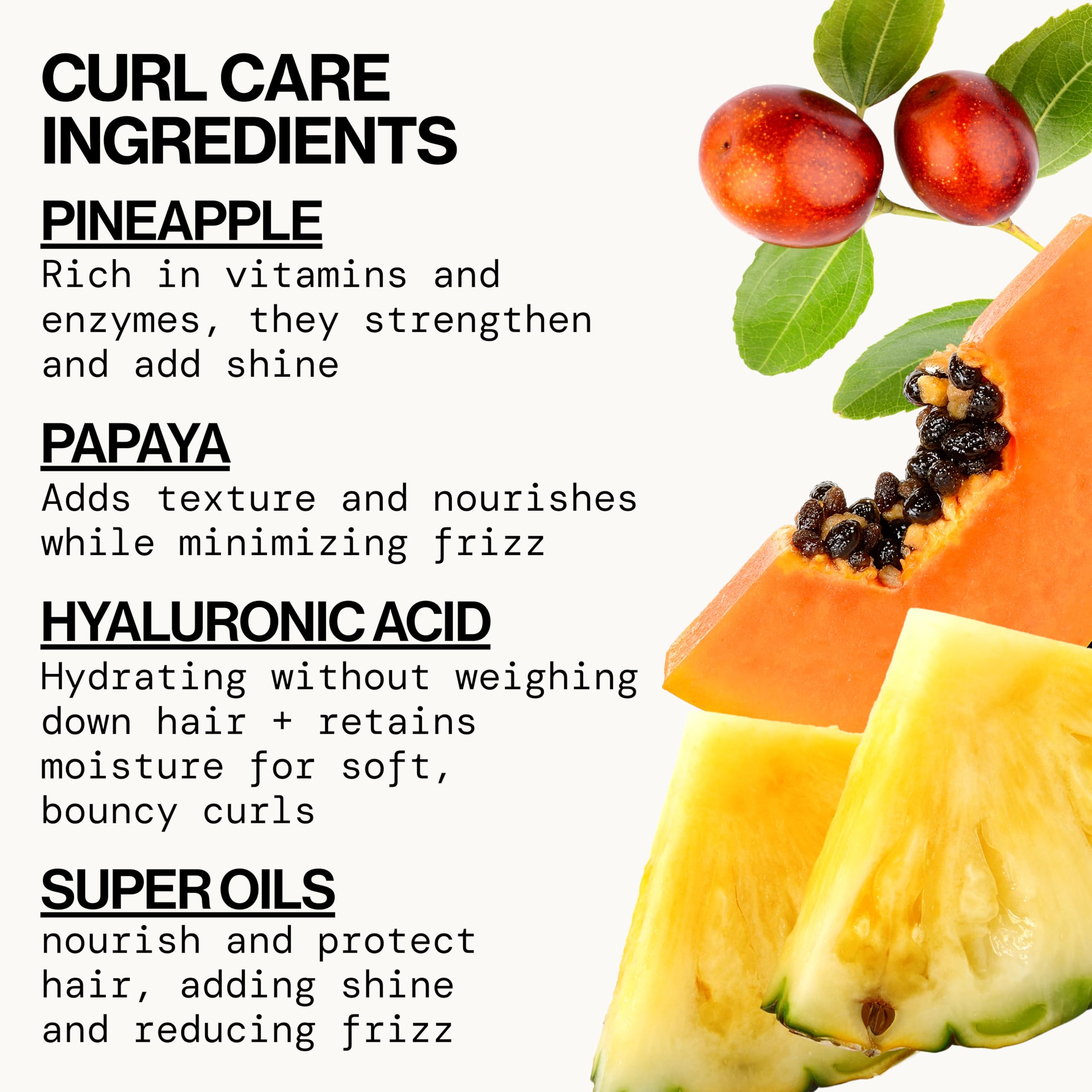 Color-treated hair remains vibrant and protected with Pacifica Pineapple Papaya