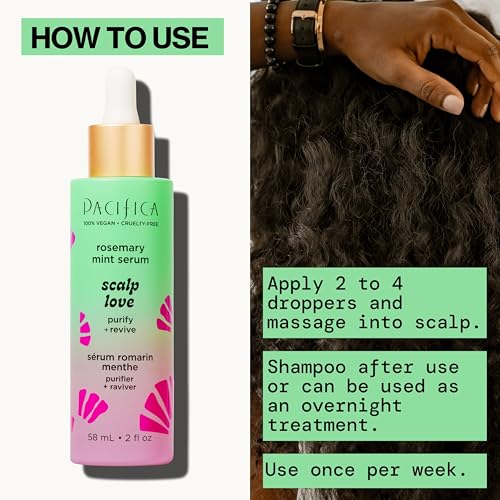 Pacifica Scalp Care Routine setup—simple, everyday use for congested scalps.