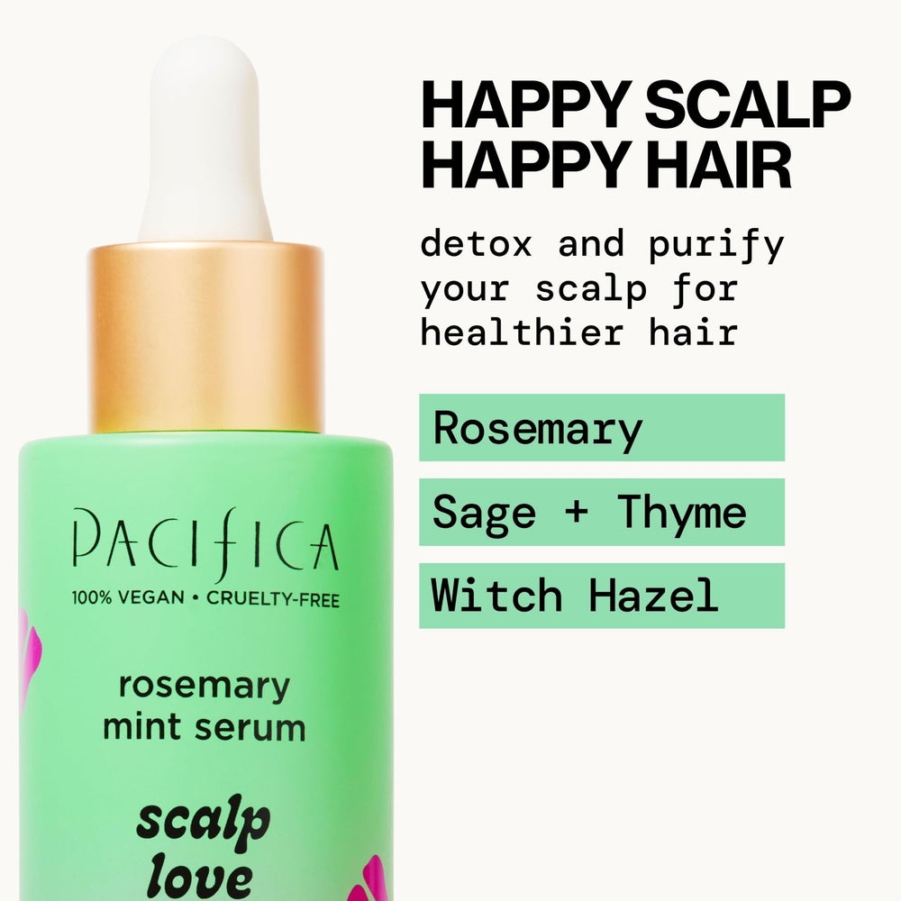 Pacifica Scalp Scrub texture closeup—sea salt exfoliation for built-up residue.