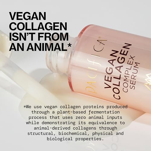 Pacifica vegan collagen complex serum dropper dispensing hydration