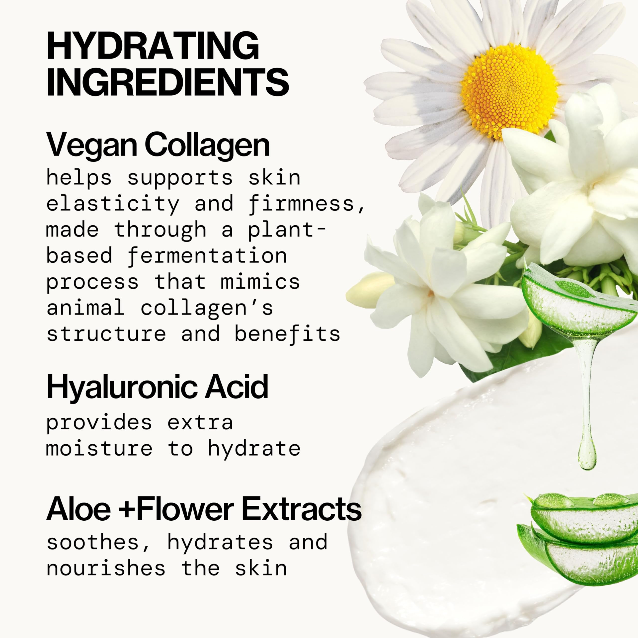 Pacifica vegan collagen complex serum used in nighttime skincare routine