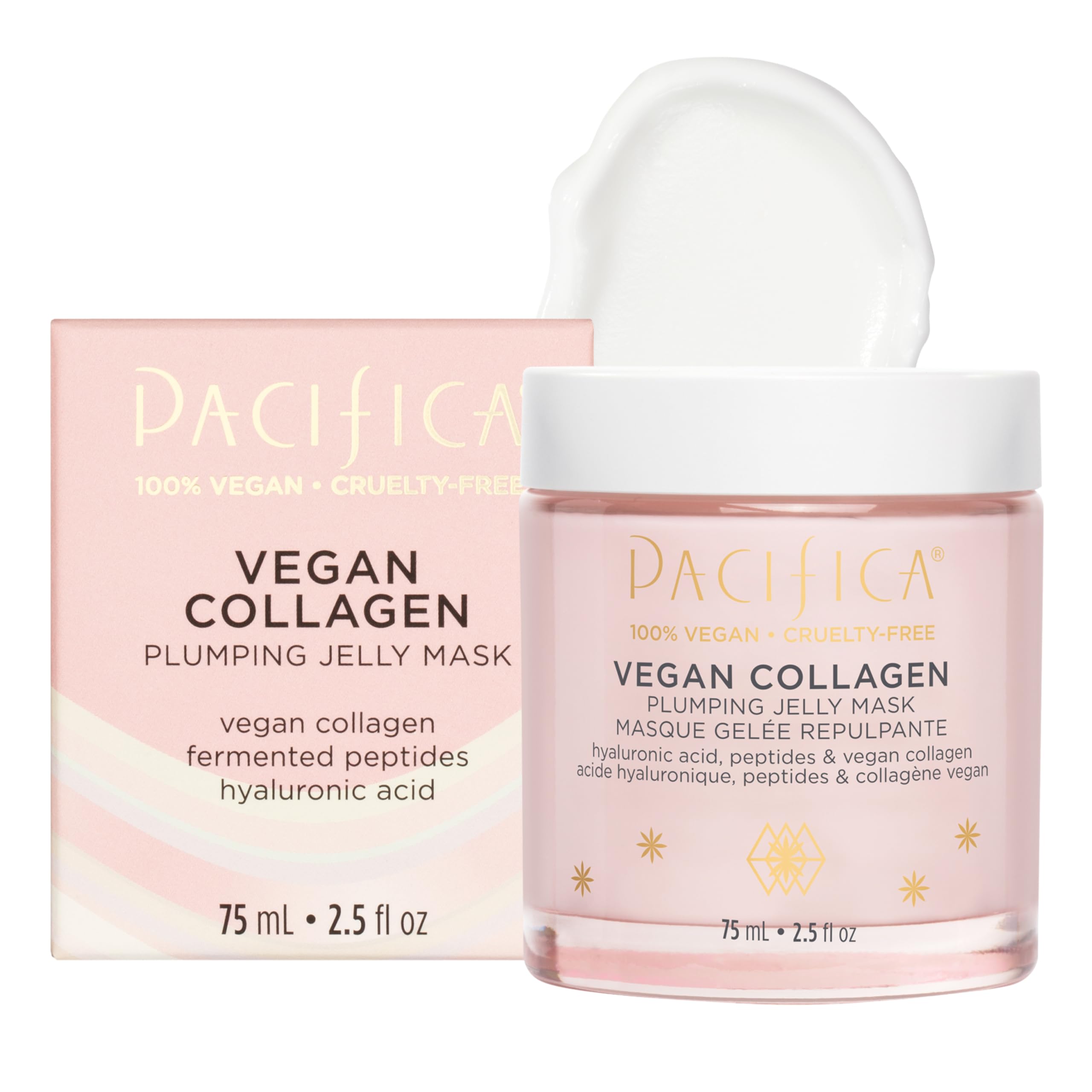 Pacifica jelly mask yields dewy skin morning glow after overnight wear.