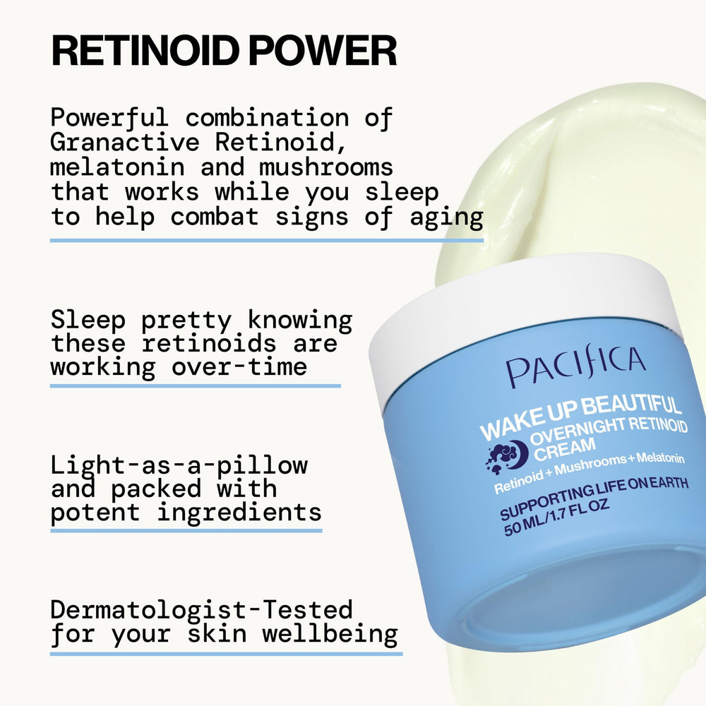 Pacifica Wake Up Beautiful packaging on a clean surface