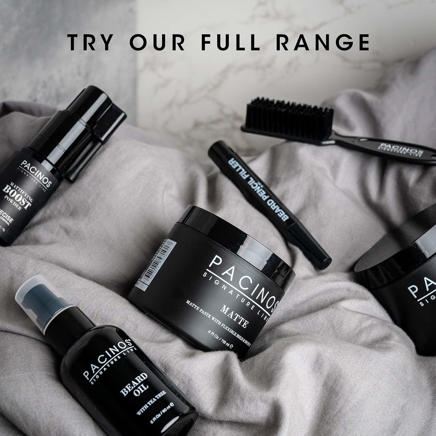 Pacinos Hair Fiber Kit suitable for all hair types and textures