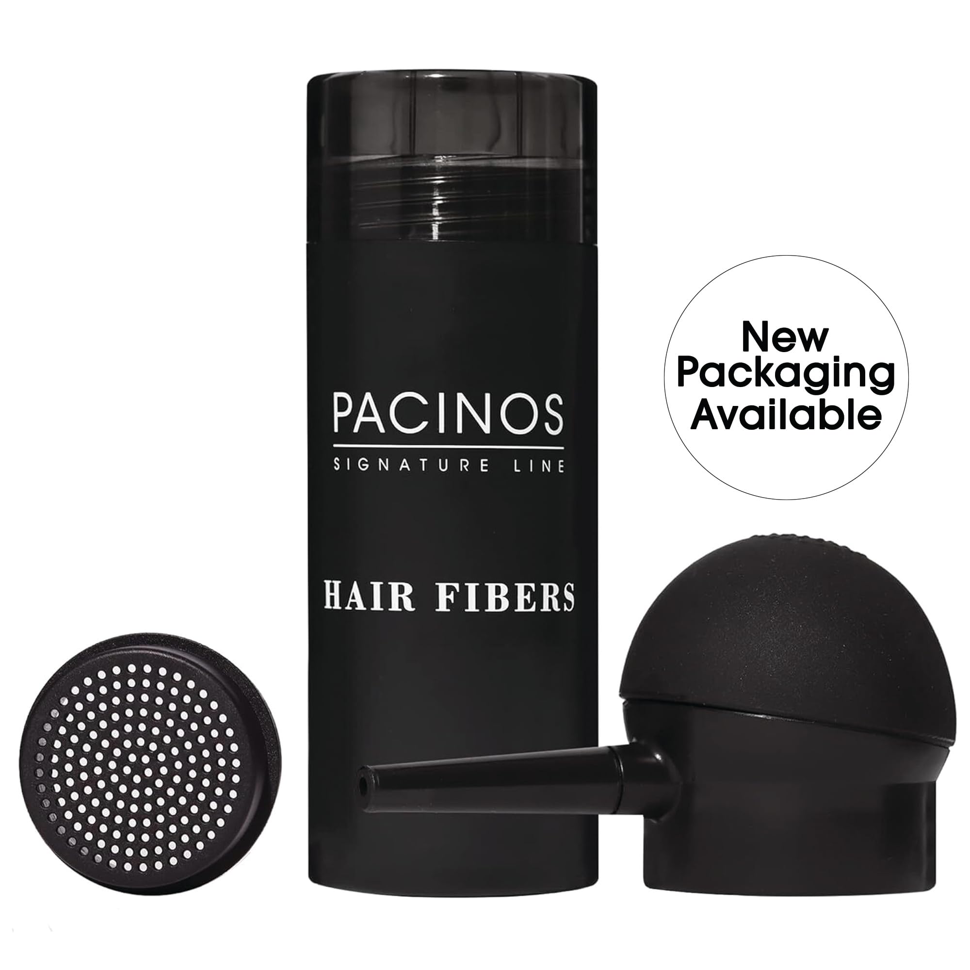 Pacinos Hair Fiber Kit compact packaging for on-the-go use