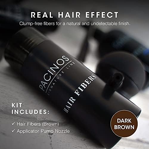 Pacinos Hair Fiber Kit long-lasting hold for all-day confidence