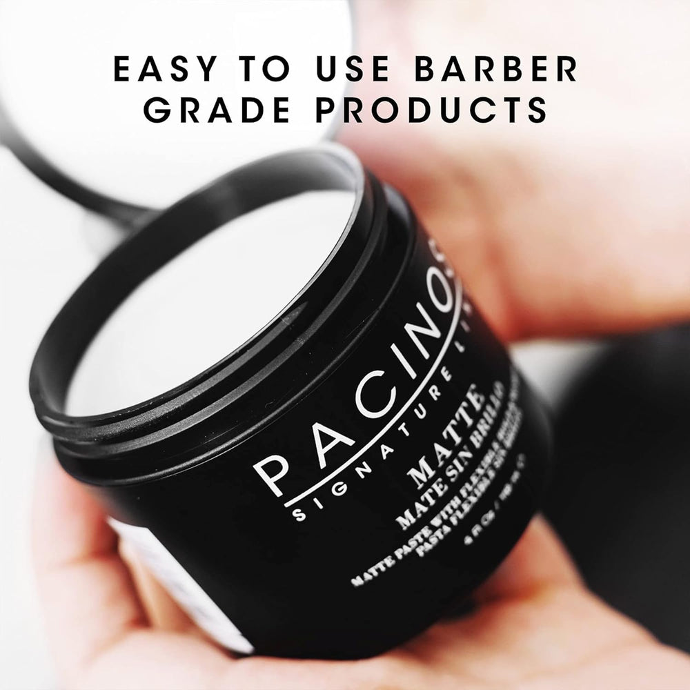 All hair types gain volume and definition with Pacinos Matte Hair Paste.