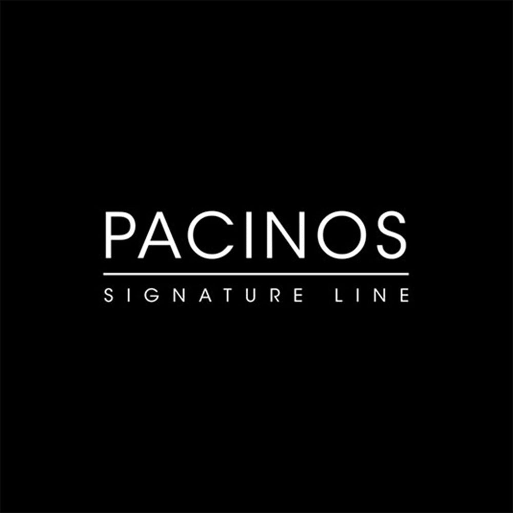 Pacinos Shave Gel on a bathroom counter ready for daily grooming routine.