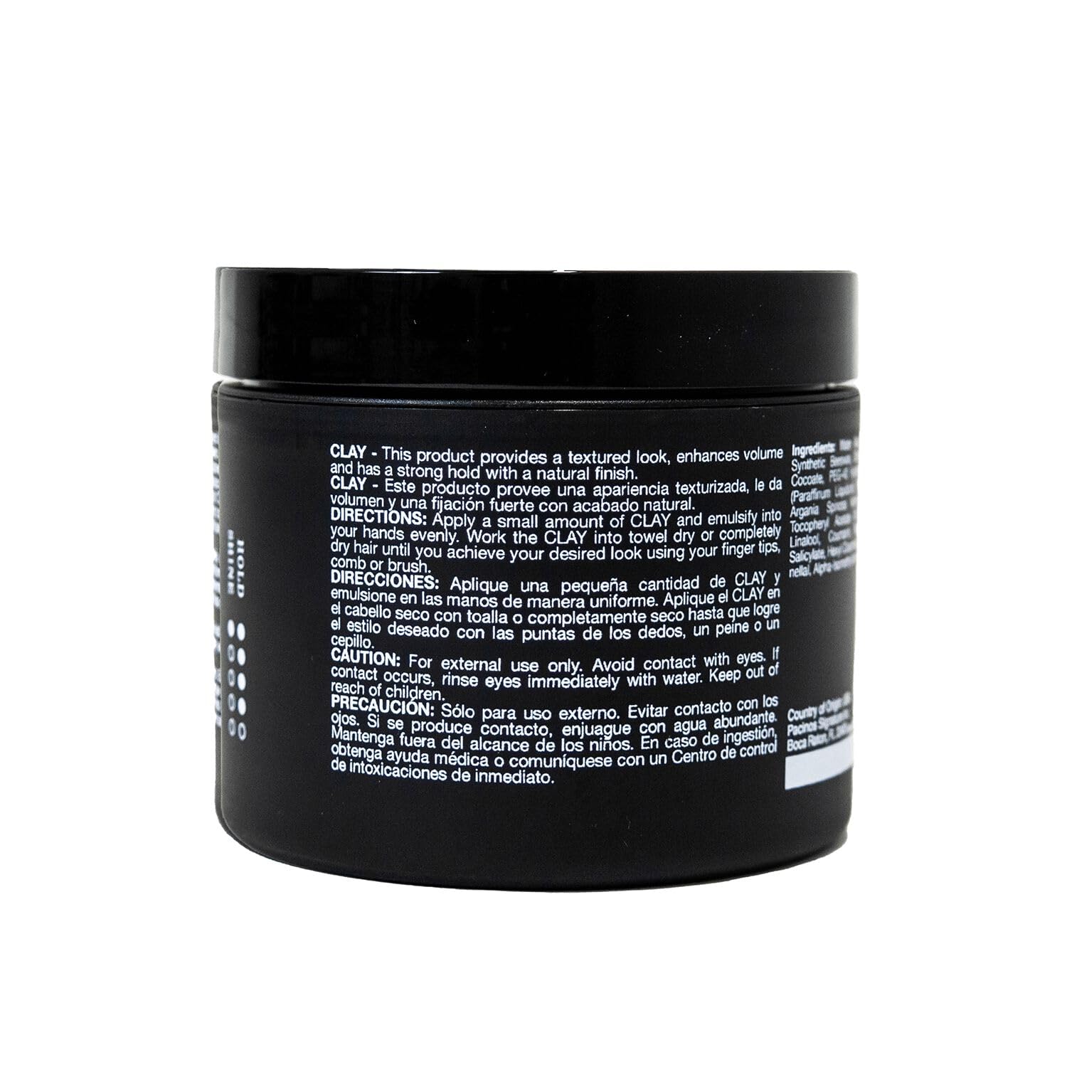Pacinos clay paste application being performed by hands shows smooth finish and control.
