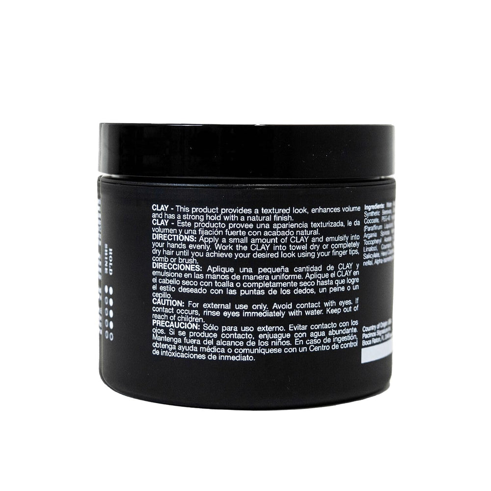 Pacinos clay paste application being performed by hands shows smooth finish and control.