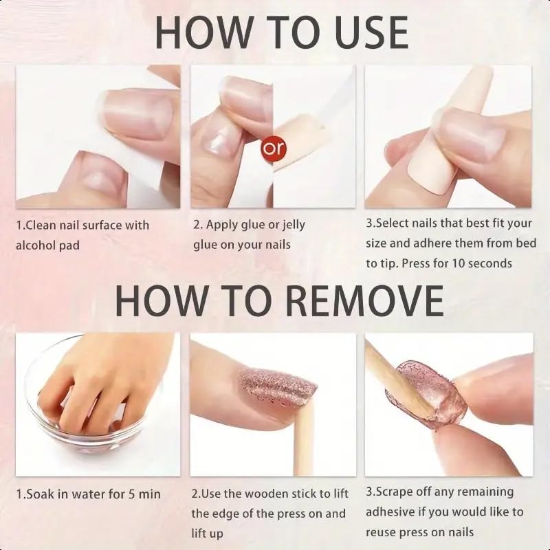 easy removal supports reuse for red french tip snowflake nails.