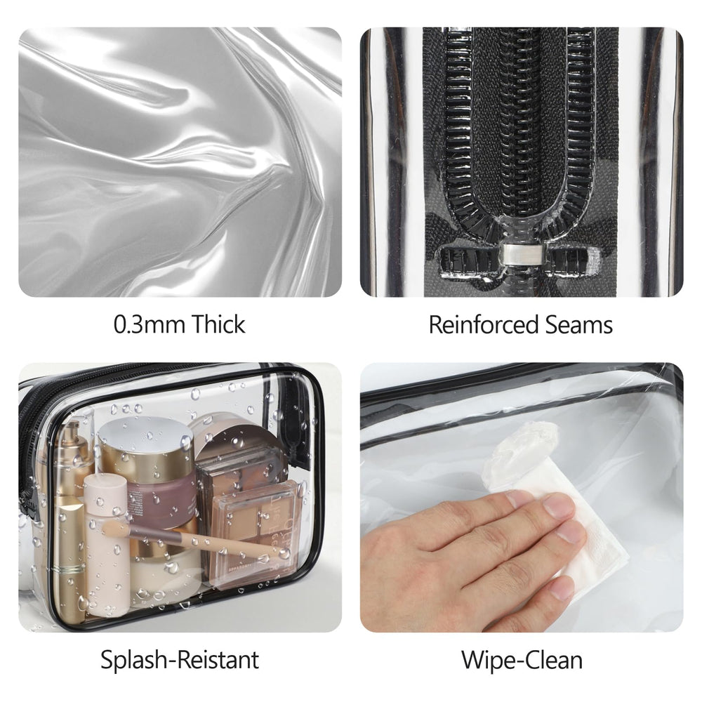 PACKISM black clear bag design blends style and organization.