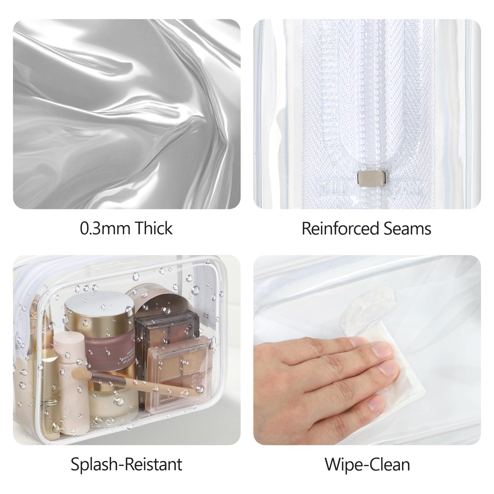 PACKISM lightweight travel pouch is easy to carry in bags.