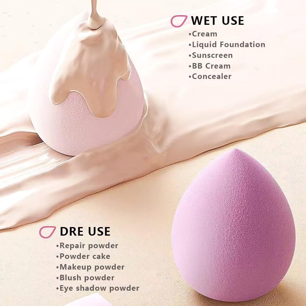 PACKSTAR powder puff — delivers a natural-looking finish for powders.