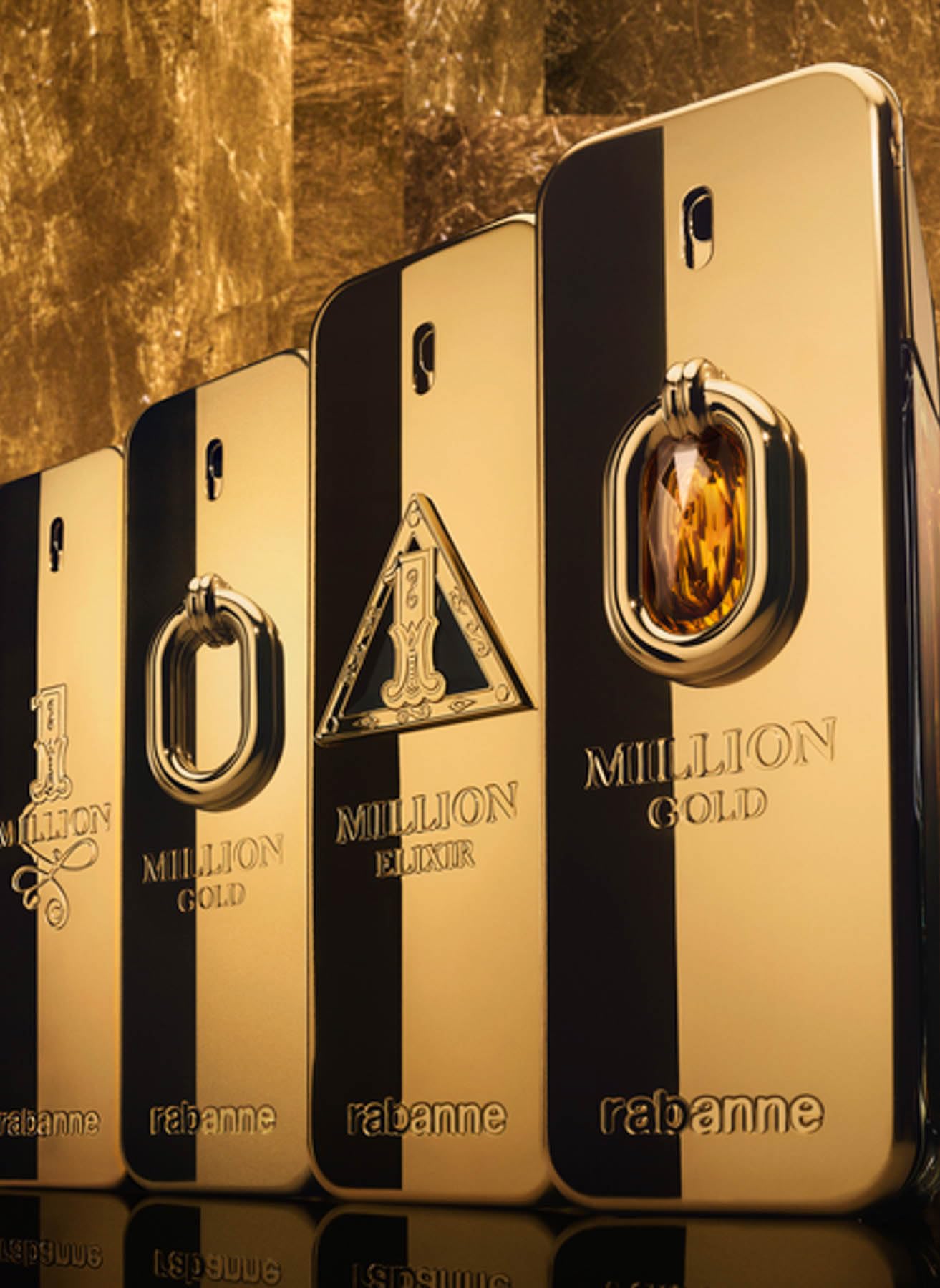 Paco Rabanne 1 Million Gold Elixir Intense lifestyle scene shows versatile evening style.