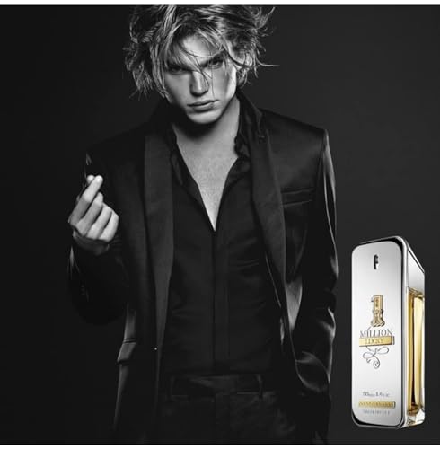 Paco Rabanne 1 Million Lucky edt spray shown with nozzle, ideal for confident daily wear