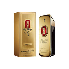 Paco Rabanne 1 Million Royal bottle photo highlighting woody fragrance for confident evenings.