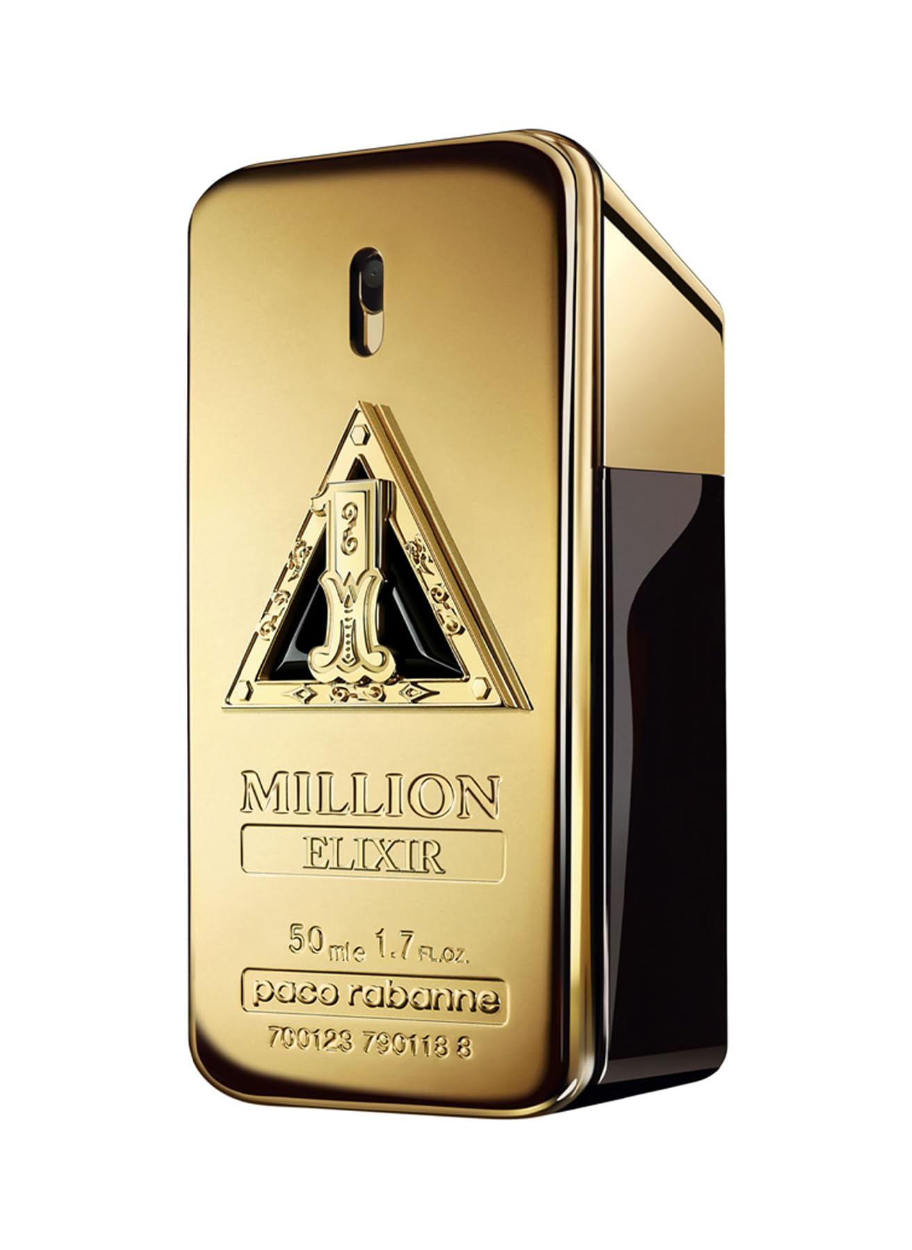 Paco Rabanne 1 Million Elixir Intense bottle top view with premium scent