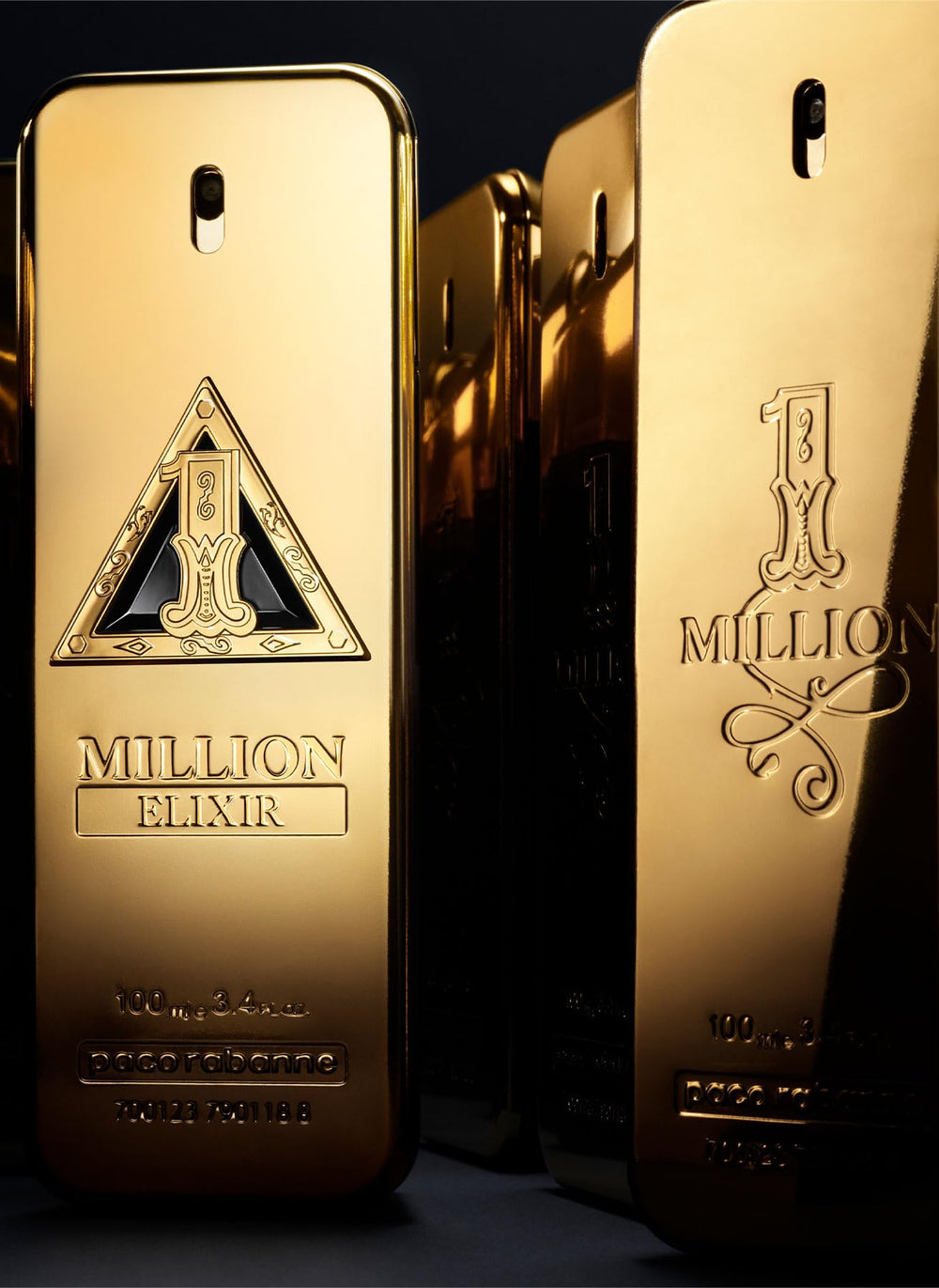 Paco Rabanne 1 Million Elixir Intense packaging with bold design