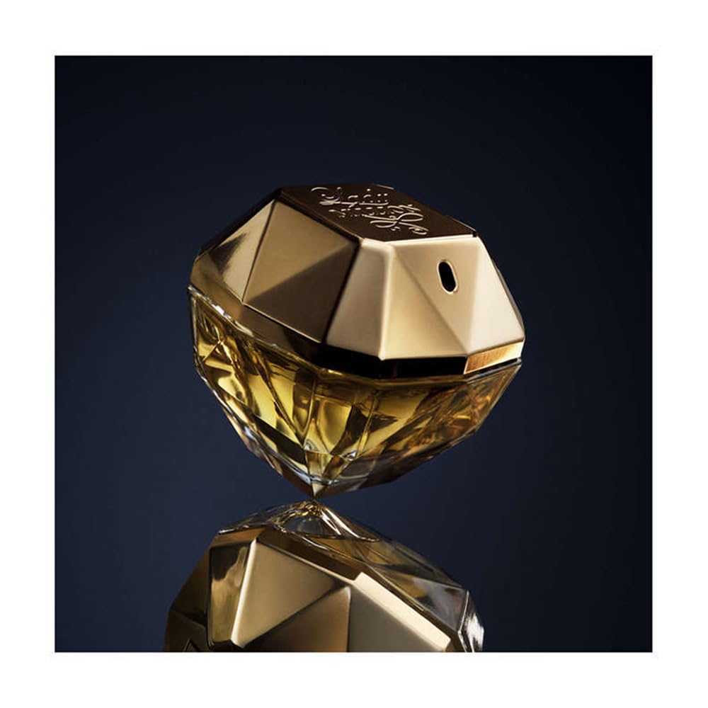 Paco Rabanne Lady Million eau de parfum spray shows easy application