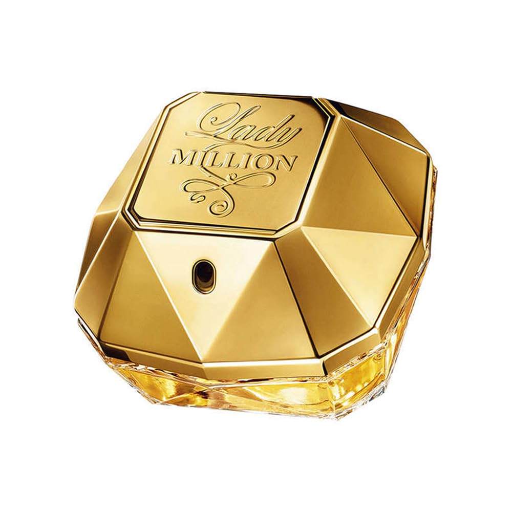 Paco Rabanne Lady Million packaging showcases premium design